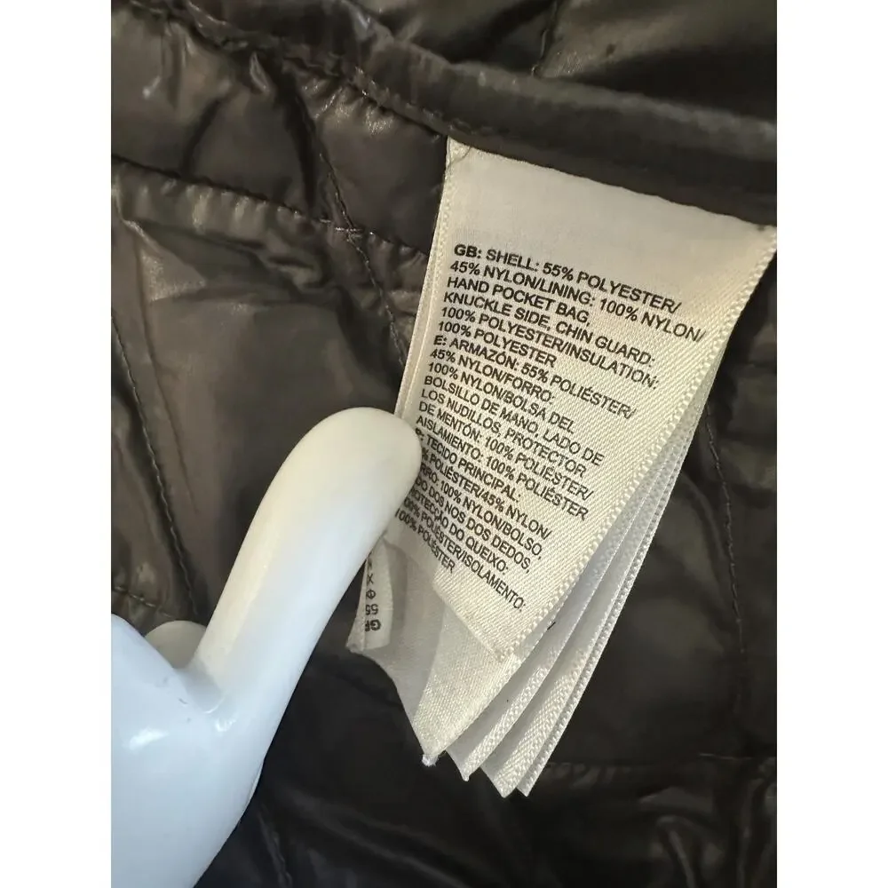 The North Face ThermoBall Parka Jacket Gray Puffer Hooded Outdoor Women's Medium - Picture 11 of 16